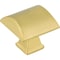 Jeffrey Alexander 1-1/4" Overall Length  Brushed Gold Roman Cabinet Knob 944BG - alternate 1